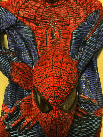 TASM 1 Suit (Andrew) with Face shell & 3D Rubber Web Movie Prop Replica(wearable)