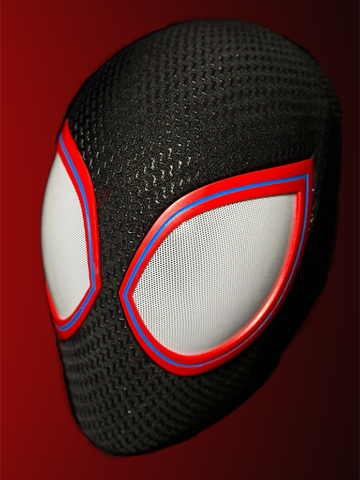 V2 Across The Spidey-Verse Miles Morales Spidey mask (Big Lenses)
