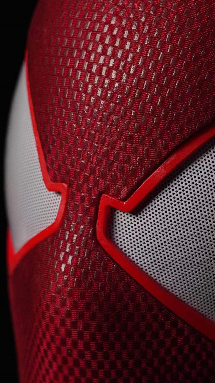 The SCARLET Spidey Mask with Face shell Wearable Movie Prop Replica