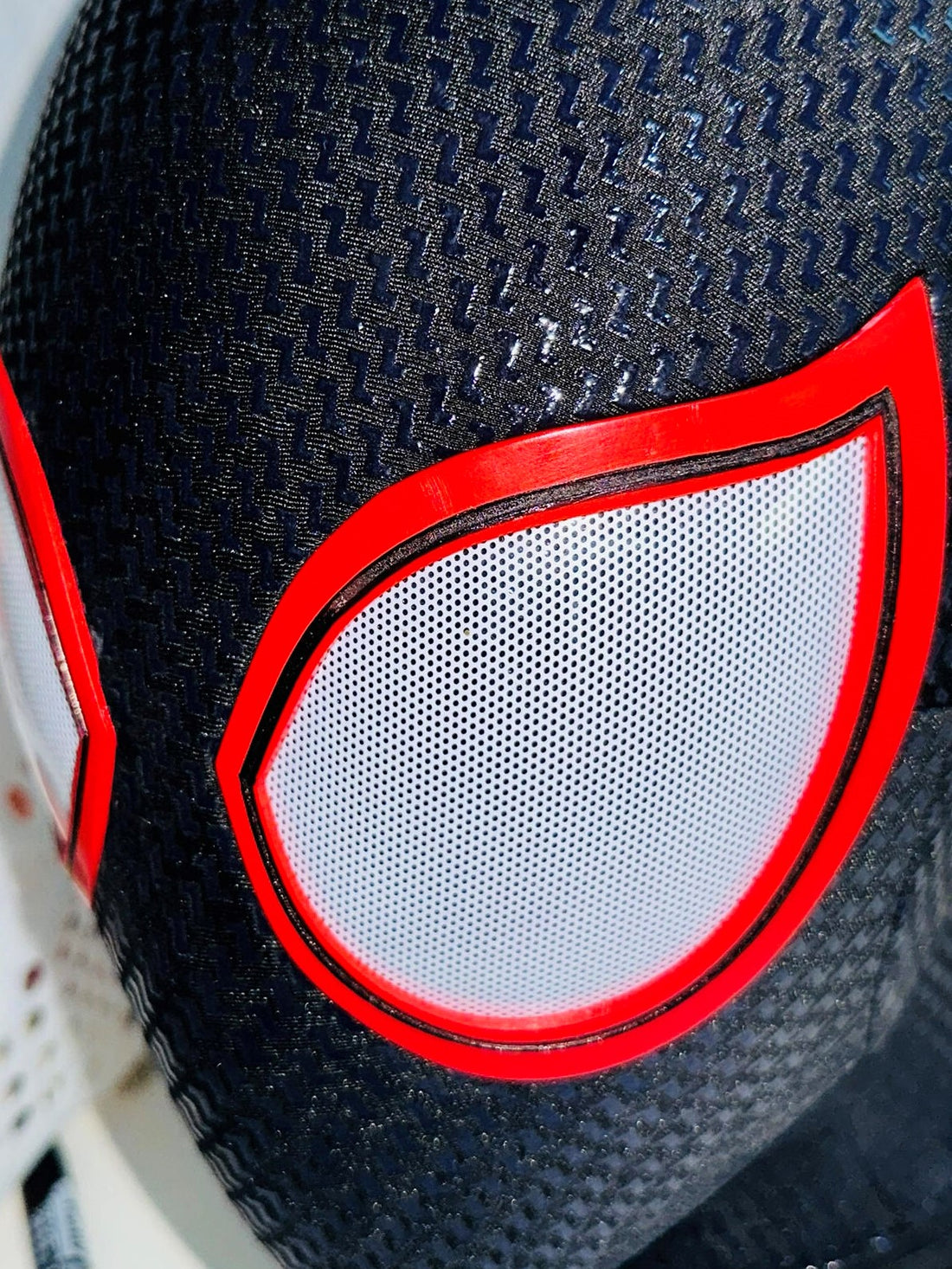 V1  Across The Spidey-Verse Miles Morales Spidey Mask (Small Lenses)
